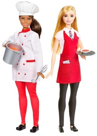 Barbie Careers Chef and Waiter Doll