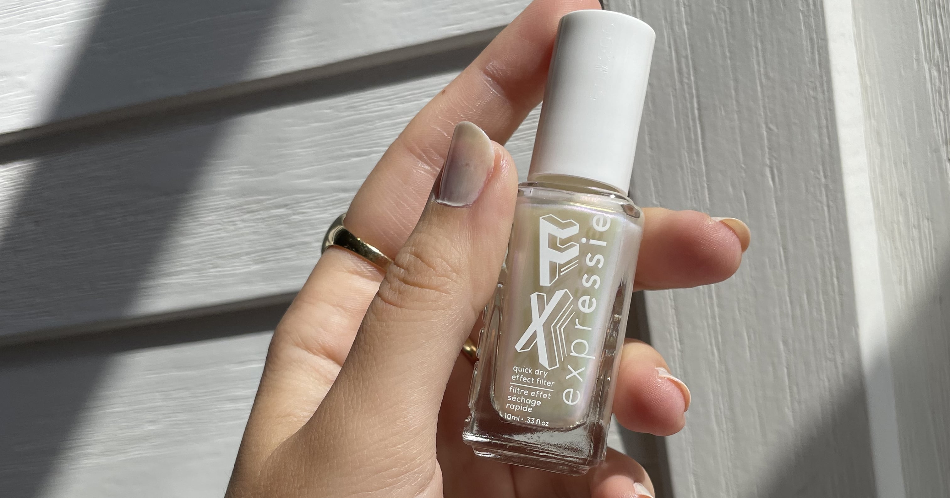 Essie Expressie FX Iced Out Top Coat Review With Photos POPSUGAR Beauty