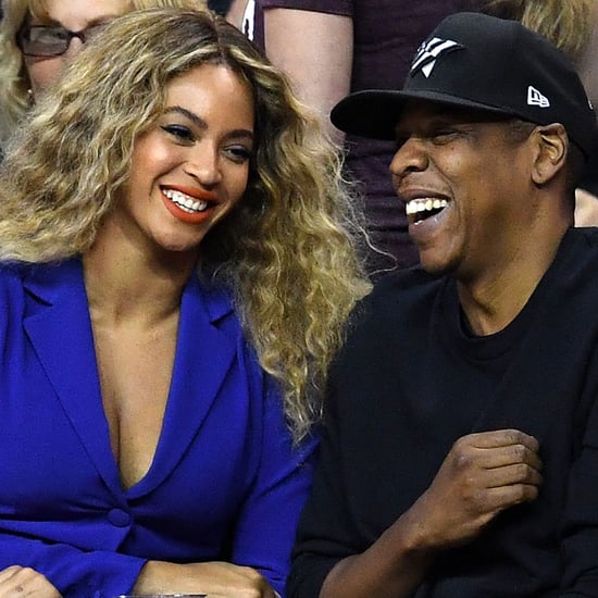 Beyonce and Jay Z at NBA Finals Game June 2016