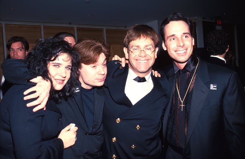 They met in 1993, and Elton said there was an instant attraction.