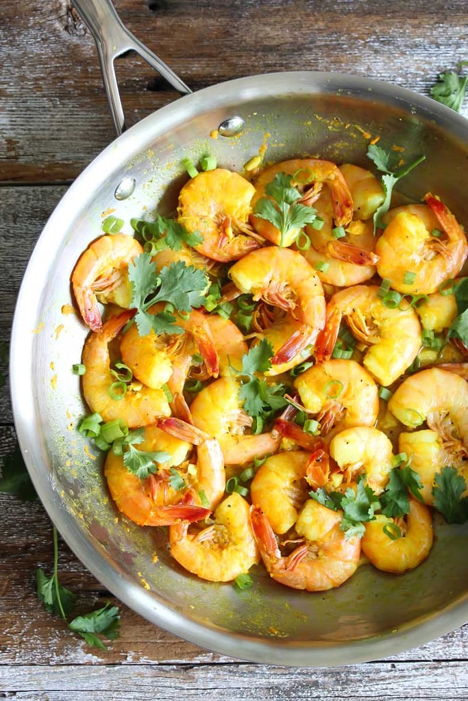 Shrimp in Turmeric-Lime Sauce