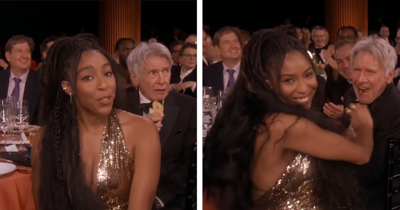 Finally, the Answer to What Harrison Ford Was Eating in That Viral SAG Awards Moment