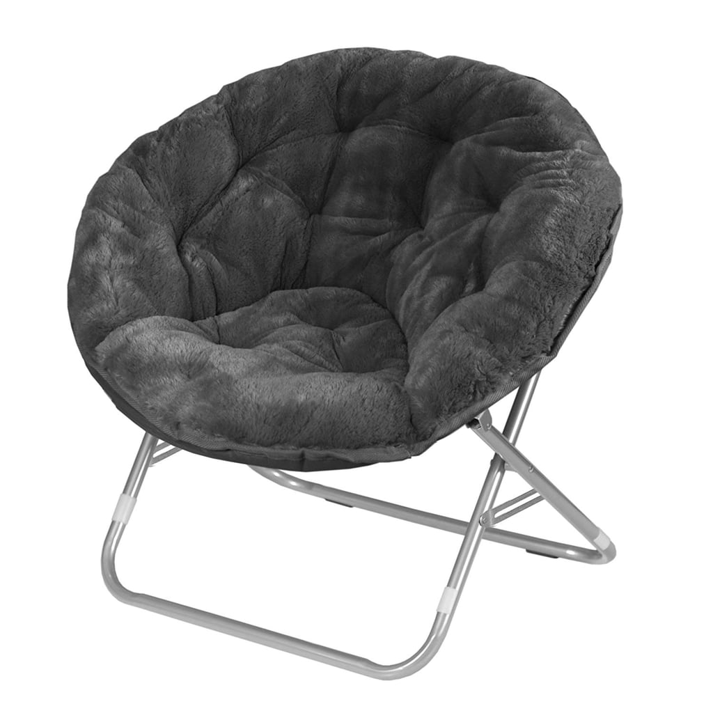 Urban Shop Faux Fur Saucer Chair