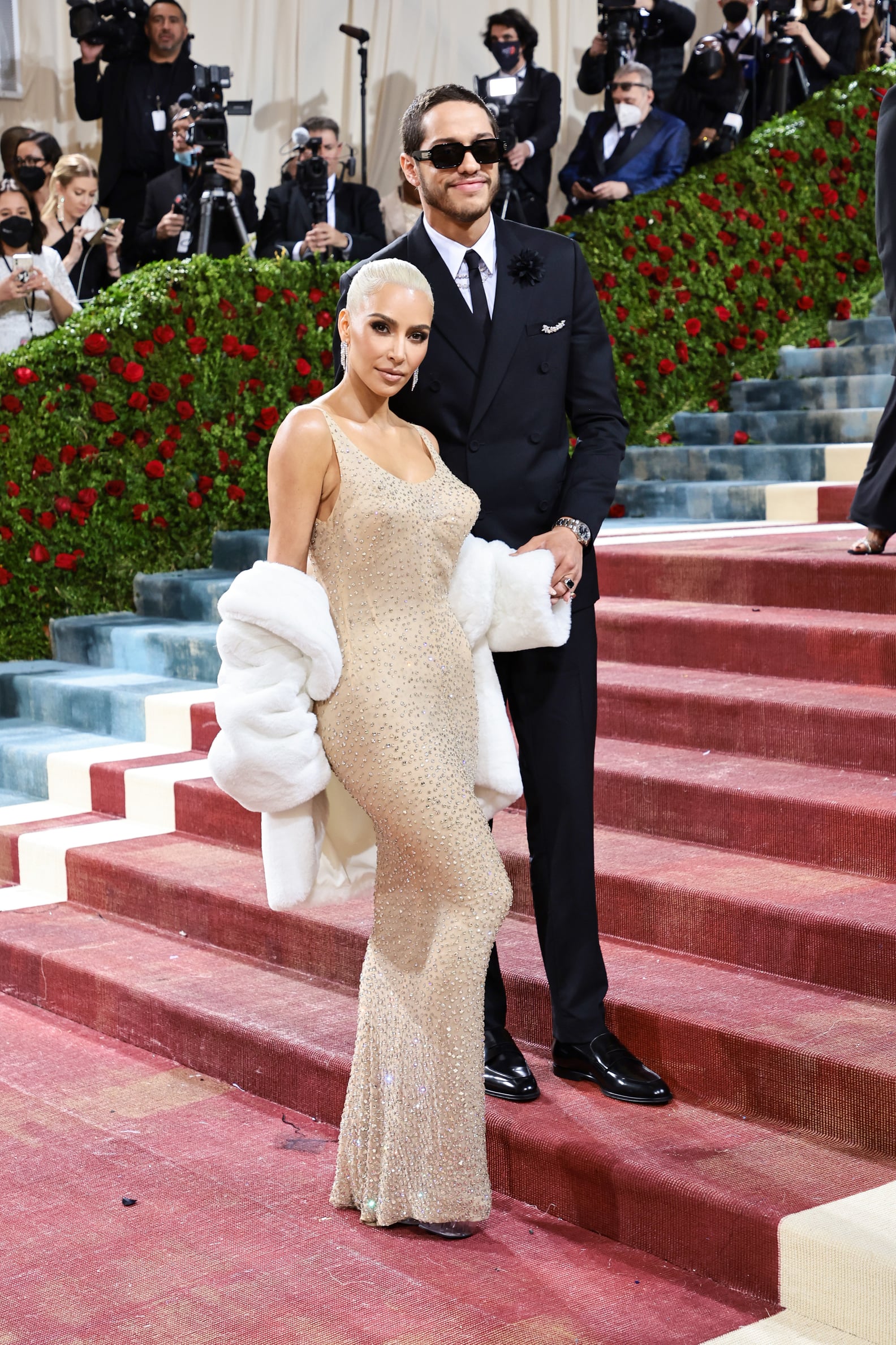 Kim Kardashian and Pete Davidson at the Met Gala 2022 | POPSUGAR Celebrity