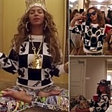 That Playboy Sweatshirt | Beyonce's Outfits in "7/11 ...