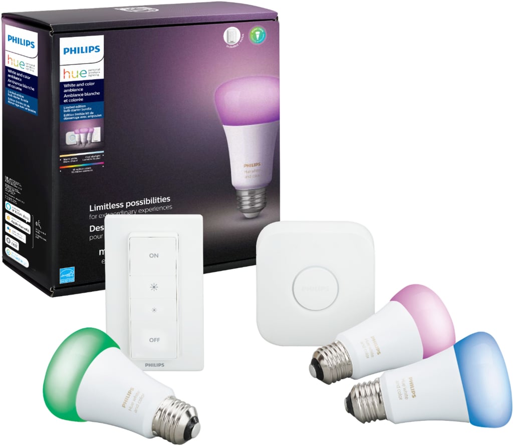 Philips Hue White & Colour Ambiance LED Starter Kit