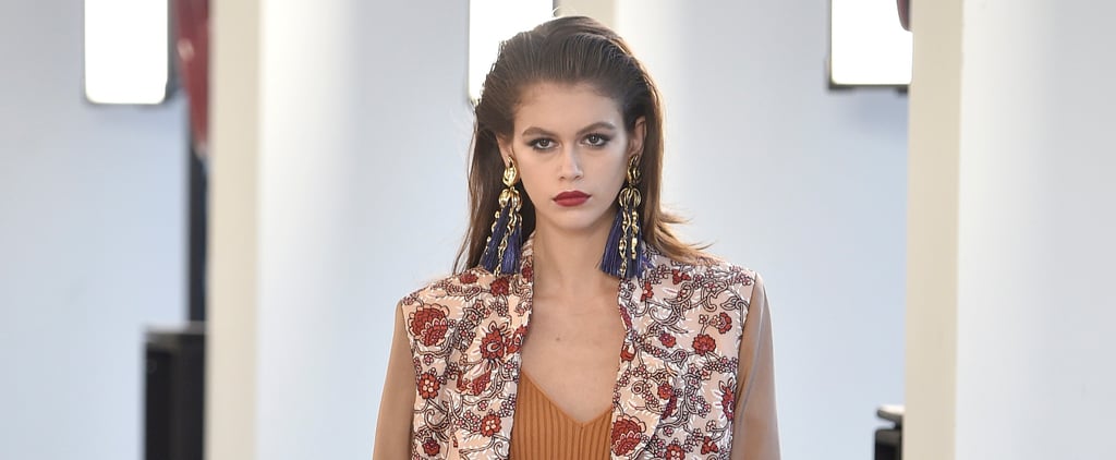 Kaia Gerber's Burnt Orange Jumpsuit Will Take You Back in Time to the '70s