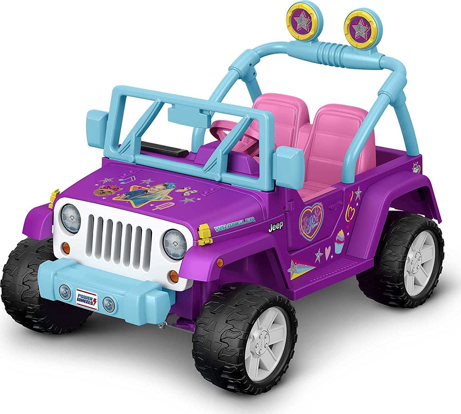 A Big Ticket Gift: Power Wheels JoJo Siwa Jeep Wrangler 12V Battery-Powered  Ride-on Vehicle | 20 Incredible Amazon Gifts JoJo Siwa Hand-Picked For All  the Kids on Your List | POPSUGAR Family