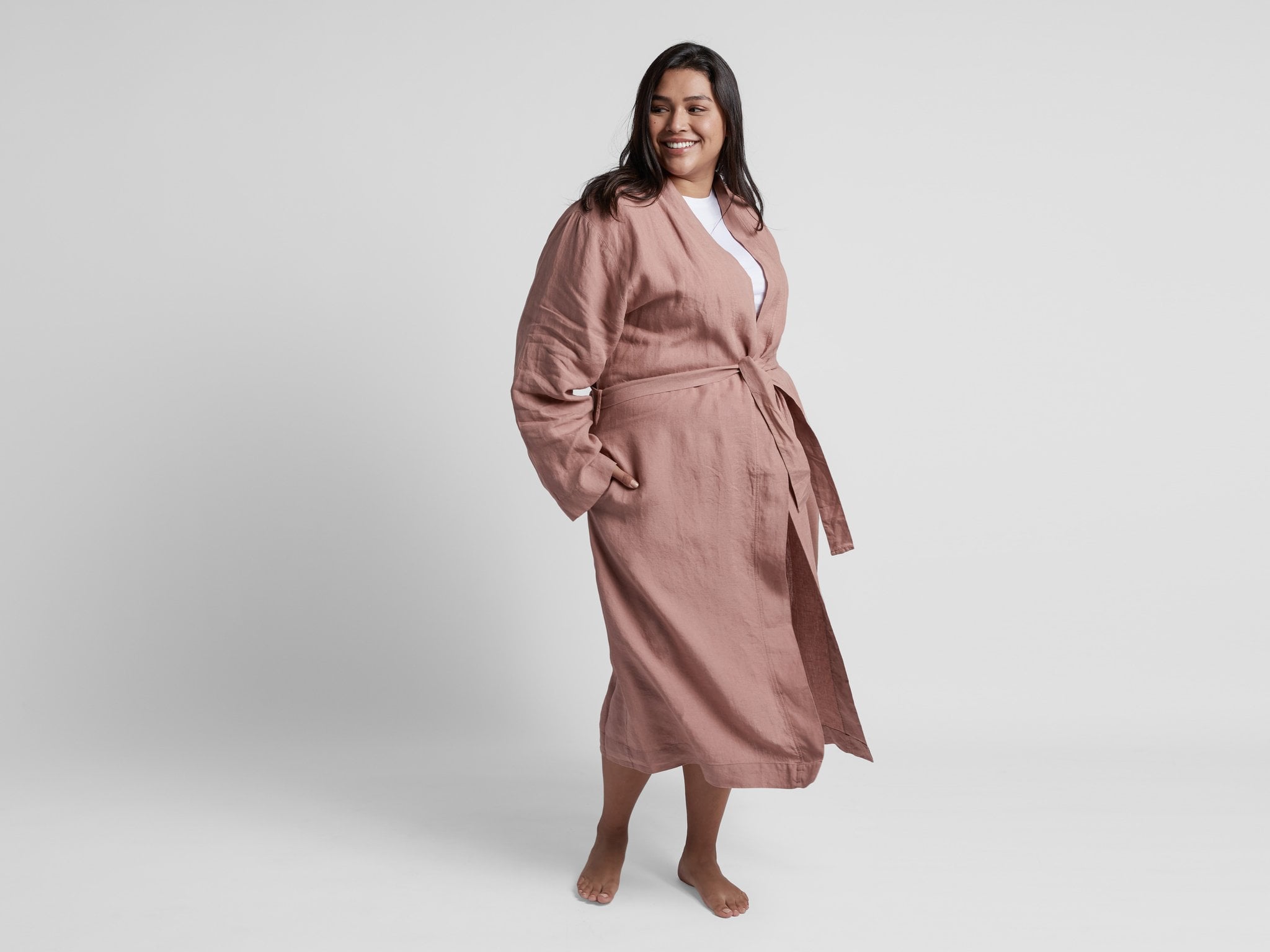 Parachute linen robe Clearance