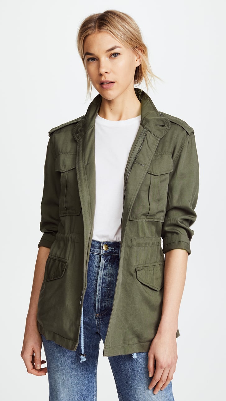 DL1961 Beekman Military Jacket | Meghan Markle's Green J ...