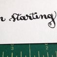 The Pen Is Mightier Than the Text: One Designer's Calligraphy Throwback