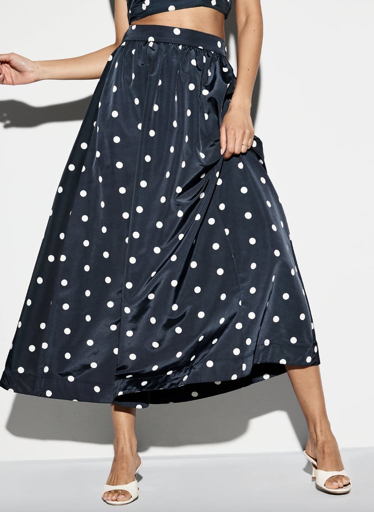 The Occasion by Old Navy High-Waisted Taffeta Midi Skirt