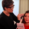 Kylie Jenner's Face When Kris Said "I'm Gonna Fix It" While Doing Her Makeup Was Priceless