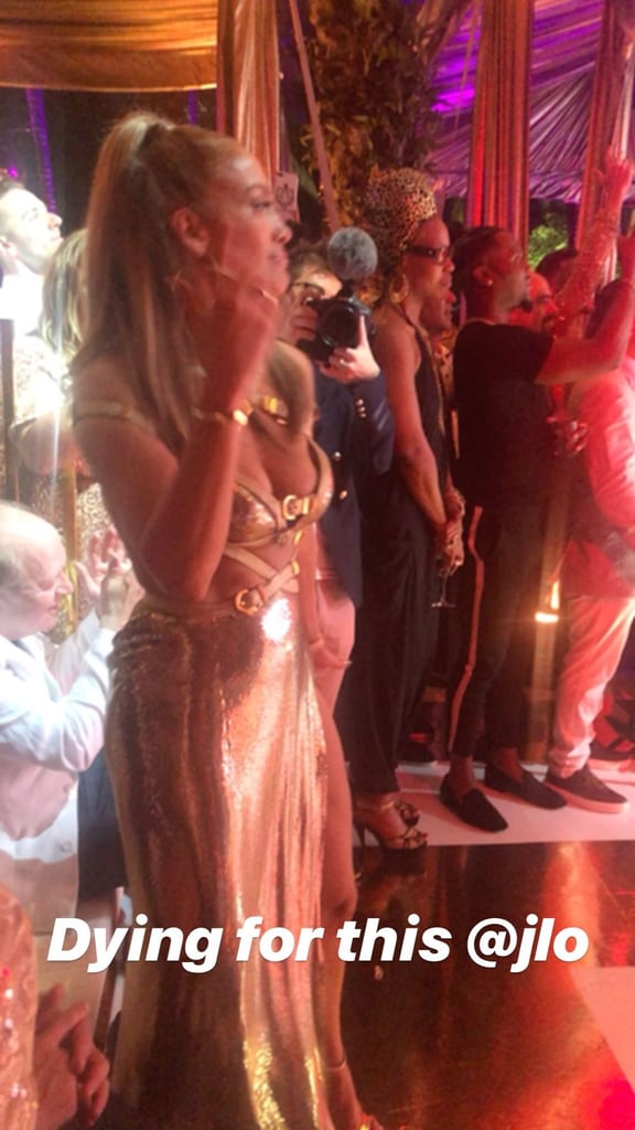 Jennifer Lopez's 50th Birthday Party Dress