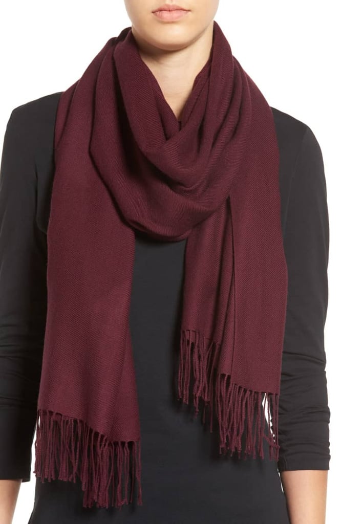 Nordstrom Tissue Weight Wool & Cashmere Scarf