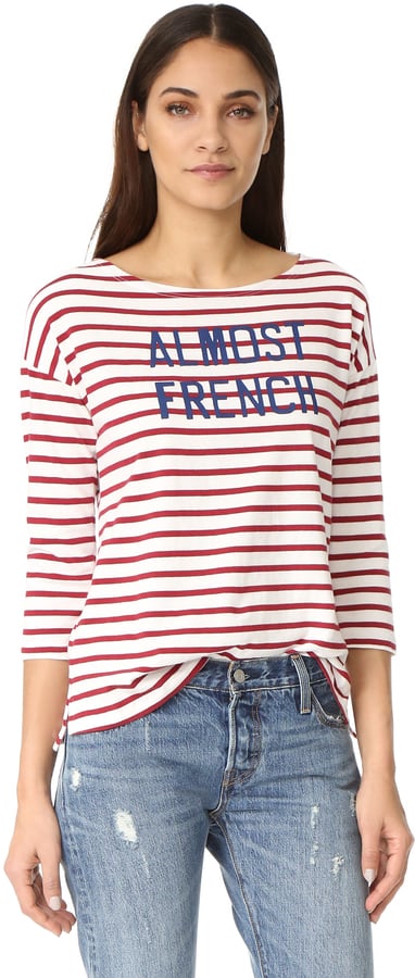 Bring out your Parisian side in this Sundry Almost French Stripe Tee ($86).