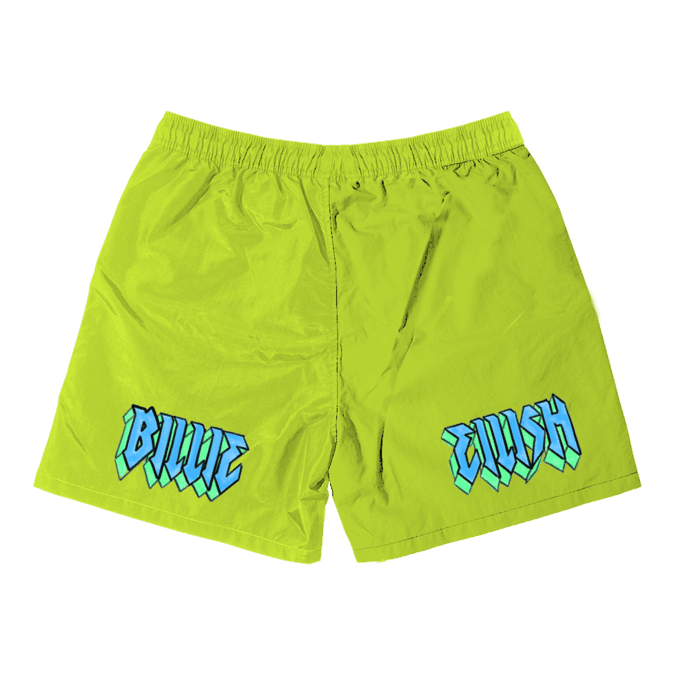 Billie Eilish Flames Shorts