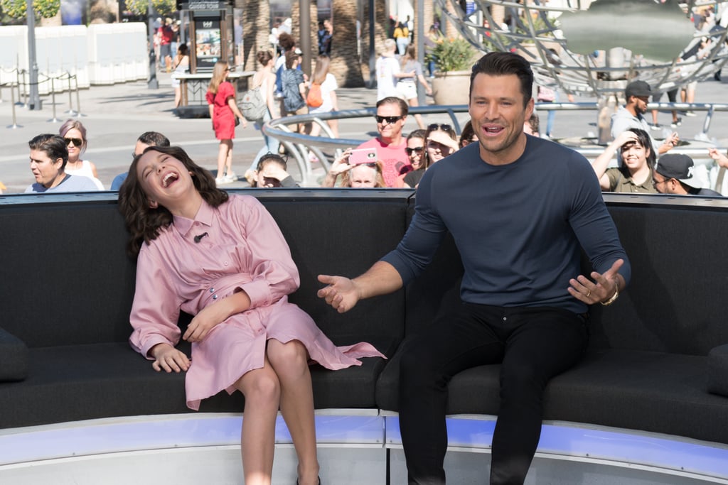Millie Bobby Brown and Mark Wright