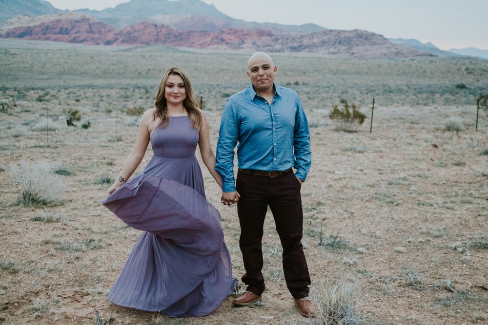 Red Rocks Engagement Shoot