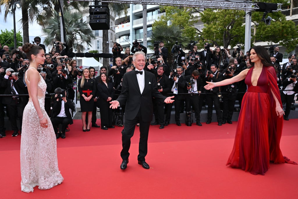 Catherine Zeta-Jones and Michael Douglas' Daughter at Cannes