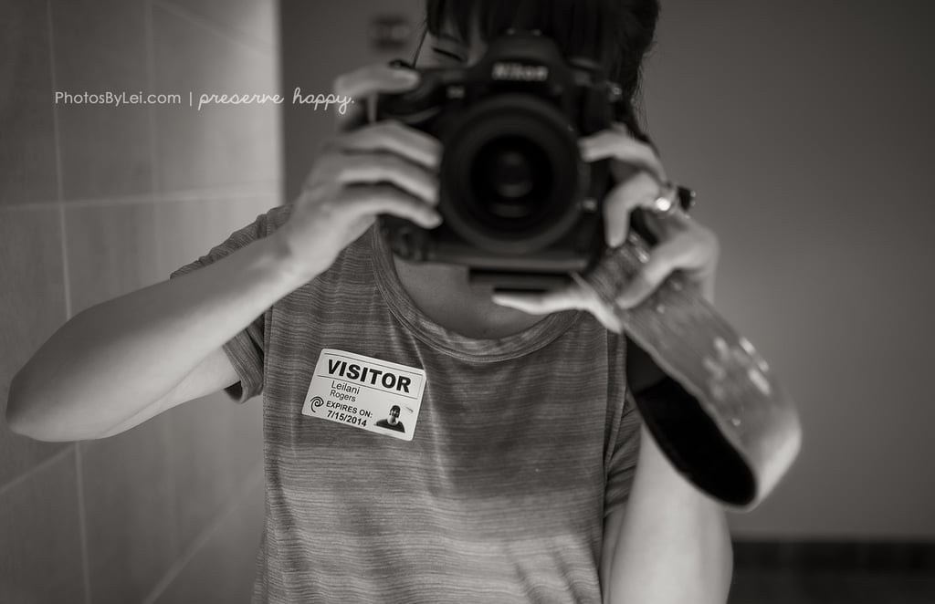 Leilani Rogers, the photographer behind the Public Breastfeeding Awareness Project, just before one of her photo shoots.