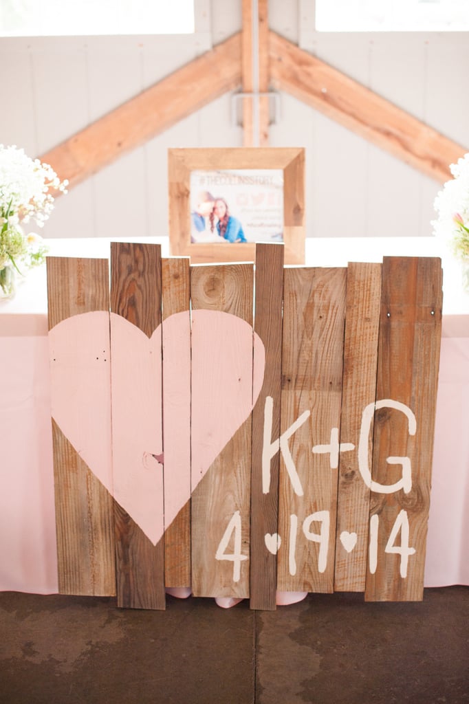 Painted Wood Sign