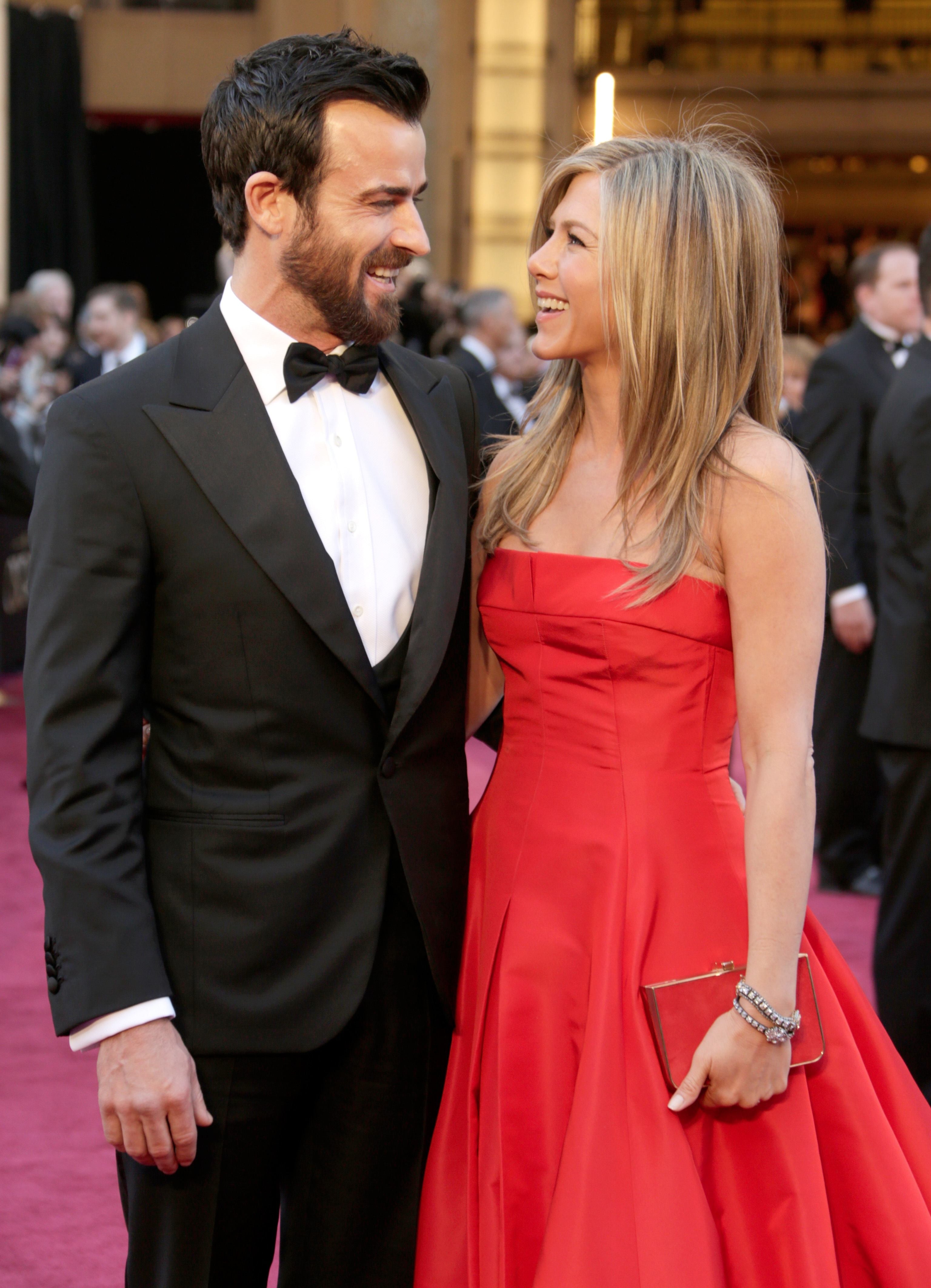 Justin Theroux & Jennifer Aniston at the 2017 Series Mania