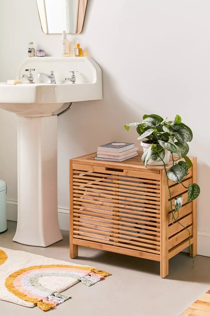 Best Bathroom Cabinet: Silvia Bamboo Storage Bin