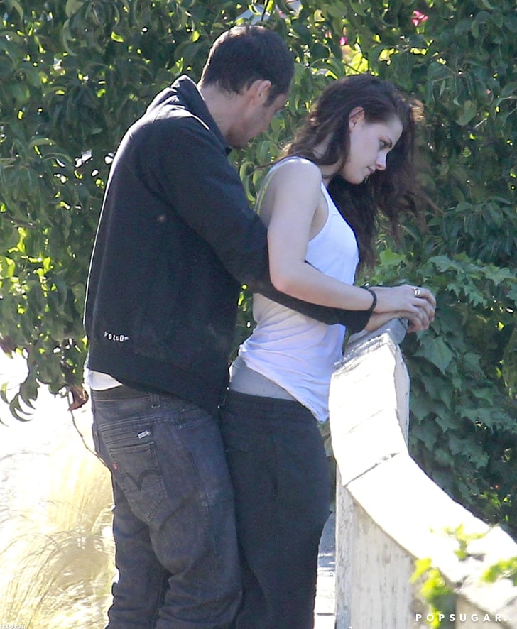 Rupert Sanders Cuddled Up To Kristen Stewart Outside Kristen Stewart And Rupert Sanders 