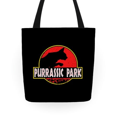 Purrassic Park Tote