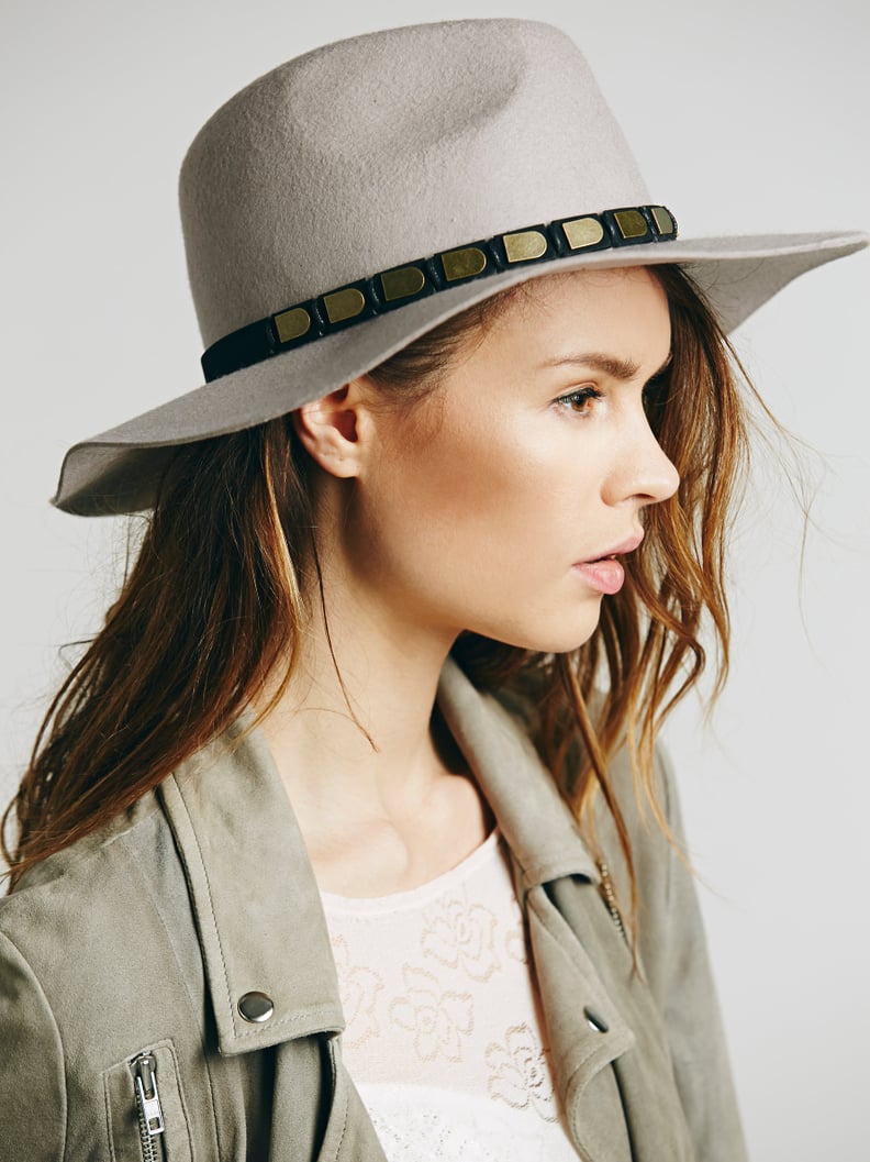 Free People Embellished Band Brimmed Hat