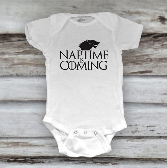 Game of Thrones Handmade Custom Baby Onesie