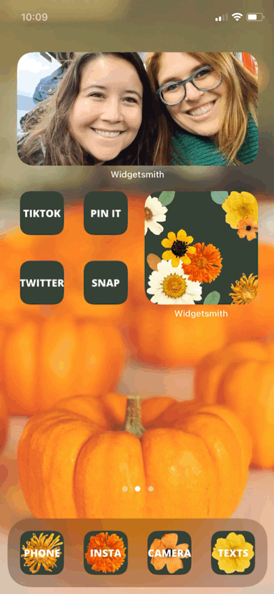 How to add a widget to your home screen.
