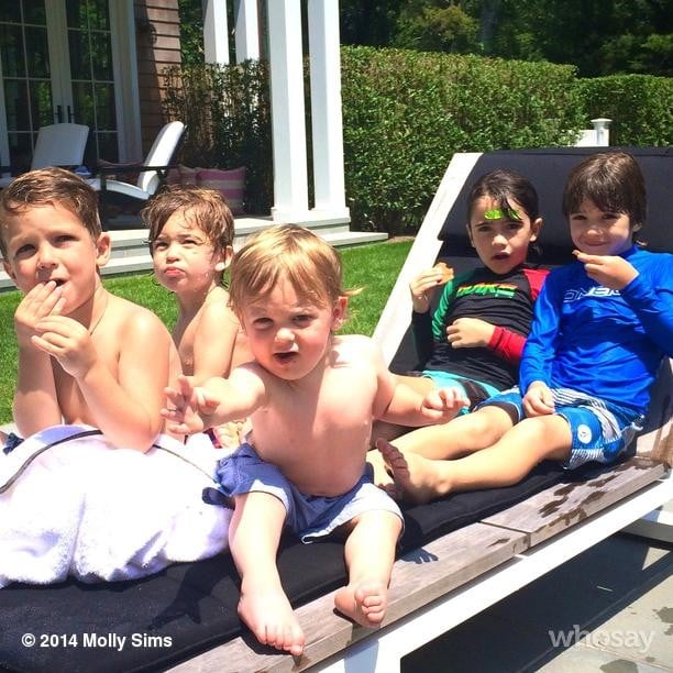 Brooks Stuber hung out with his boys in the Hamptons.
Source: Instagram user mollybsims