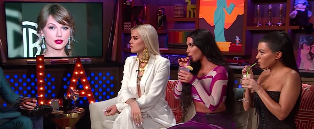 Kim Kardashian Addresses Taylor Swift Feud on WWHL 2019