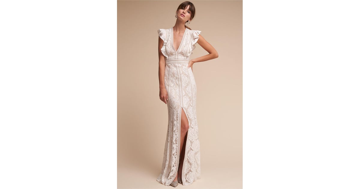bhldn placid gown used