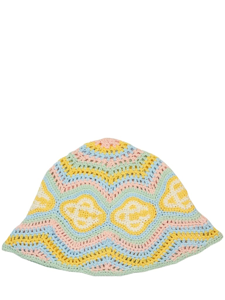 Casablanca Monogram Logo Cotton Crochet Hat (£207)