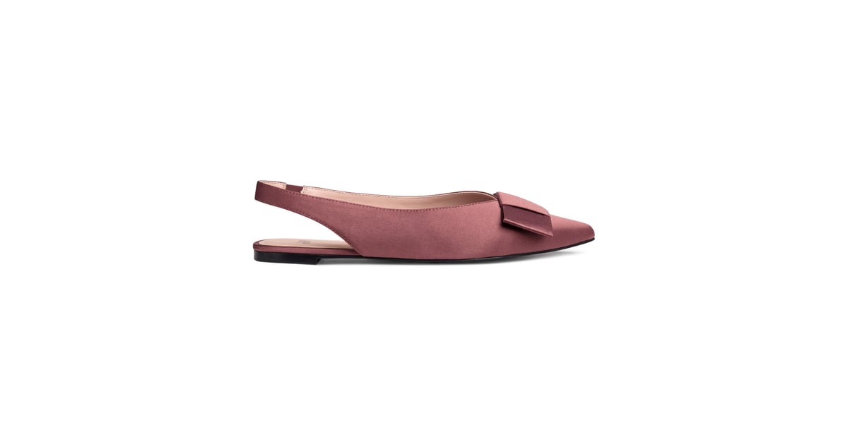 h&m slingback flats