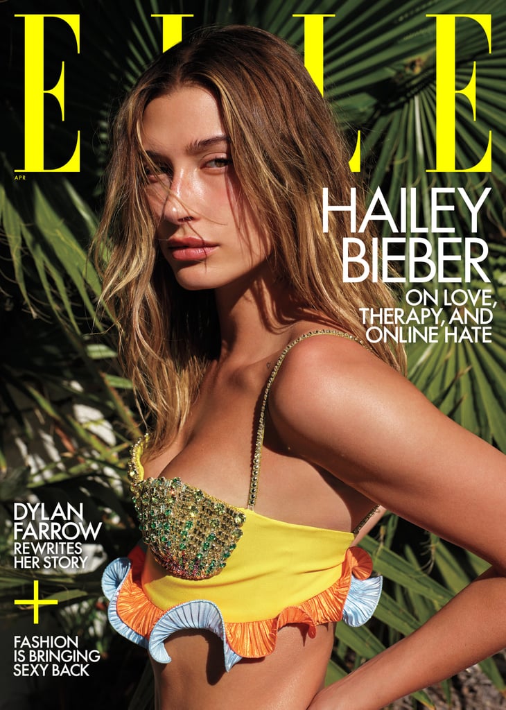 See Hailey's April 2021 Elle Cover