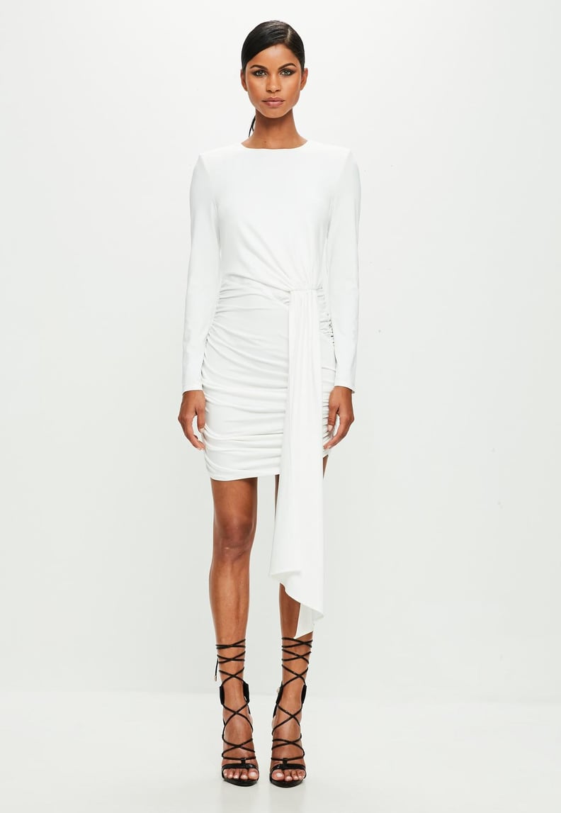Missguided Peace and Love Ruched Minidress