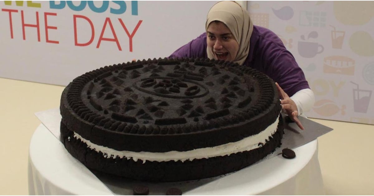 Bahrain makes largest oreo in the world popsugar middle east food