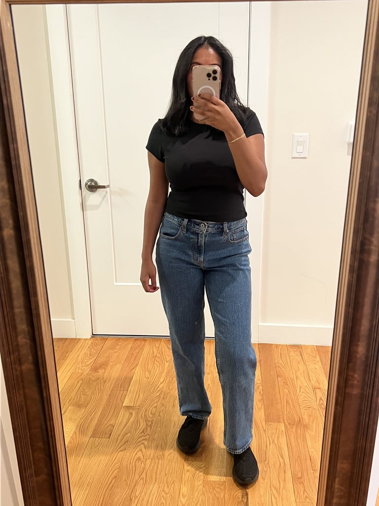 Abercrombie Mid-Rise Straight Jeans