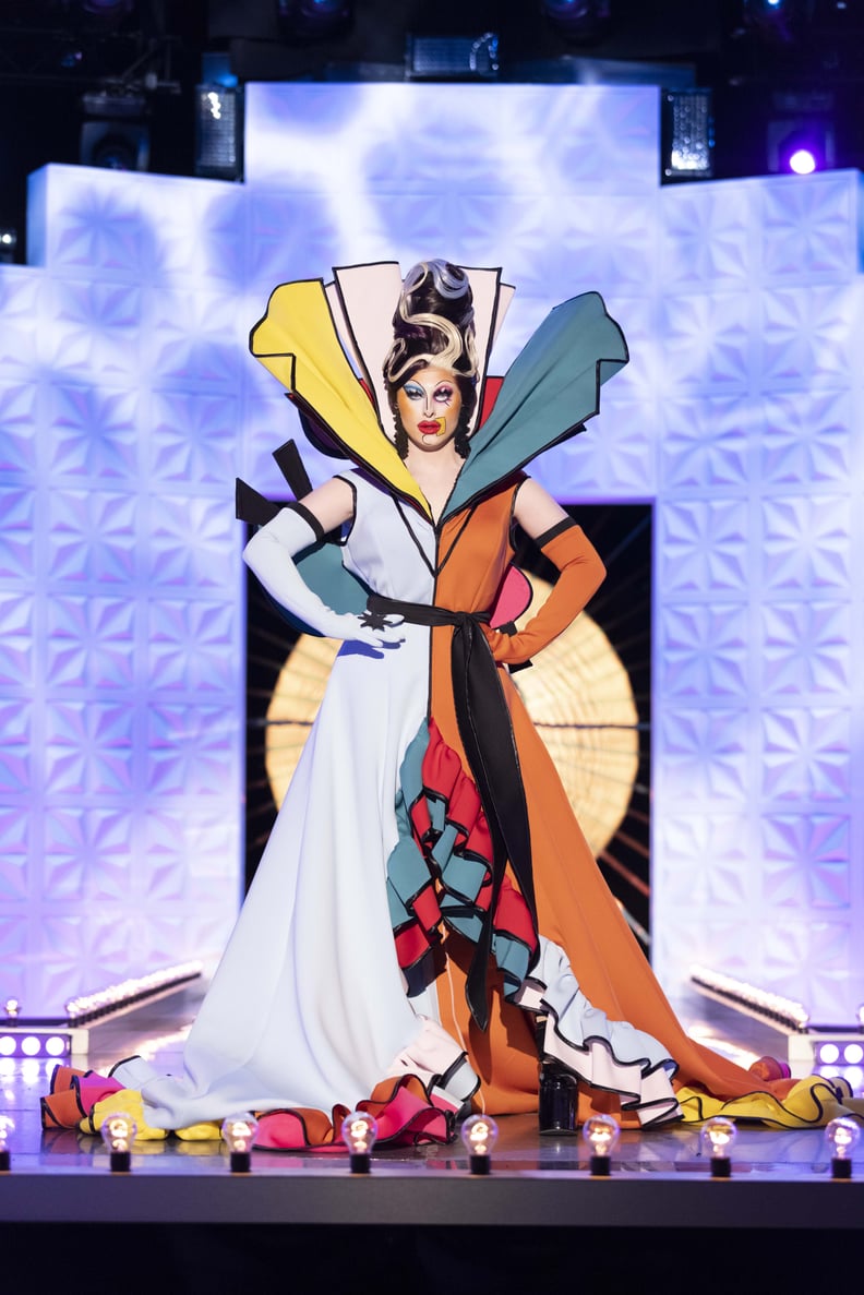 Blu Hydrangea's "Werk of Art" Look from Episode 5