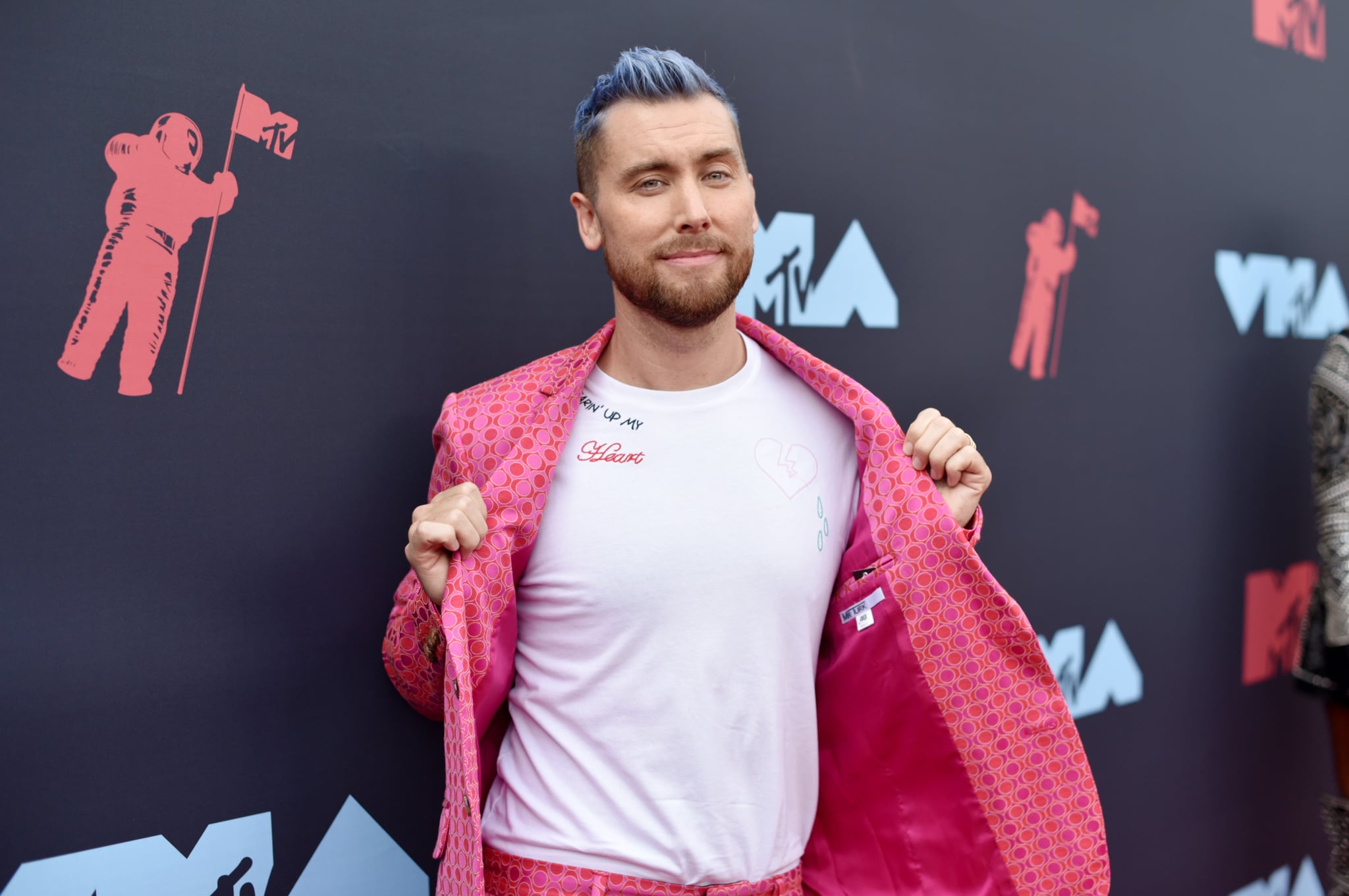 NEWARK, NEW JERSEY - AUGUST 26: Lance Bass attends the 2019 MTV Video Music Awards at Prudential Centre on August 26, 2019 in Newark, New Jersey. (Photo by John Shearer/Getty Images)