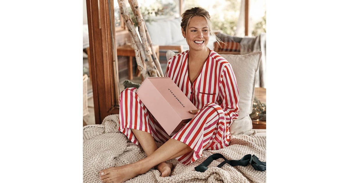 Summersalt The Cloud 9 Silky PJ Set | The Best Holiday Pajamas For Women | POPSUGAR Fashion Photo 10