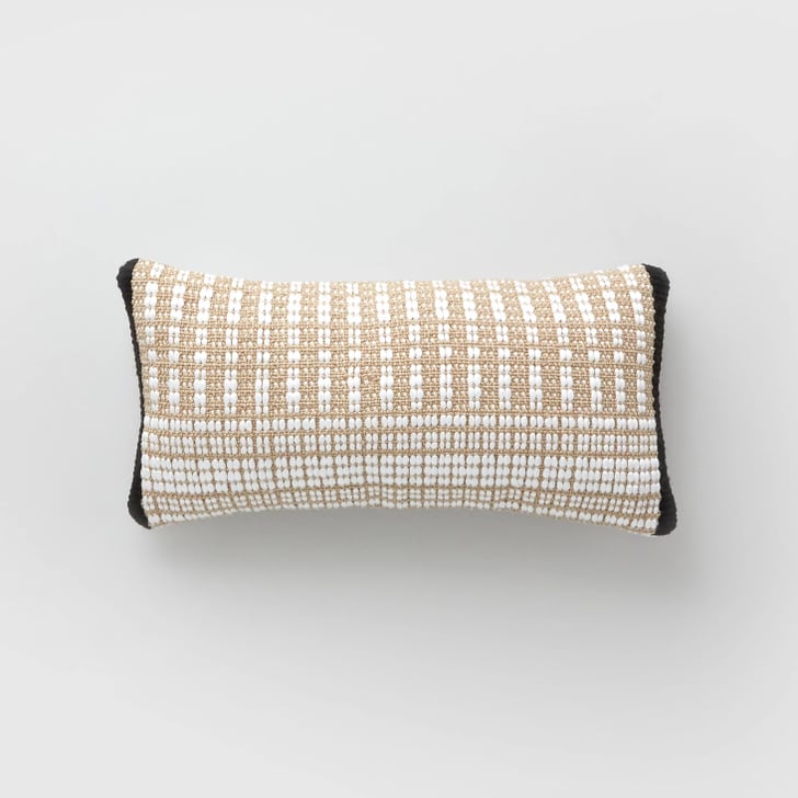 Oversize Lumbar Stripe Outdoor Pillow Best Patio Decor From Target