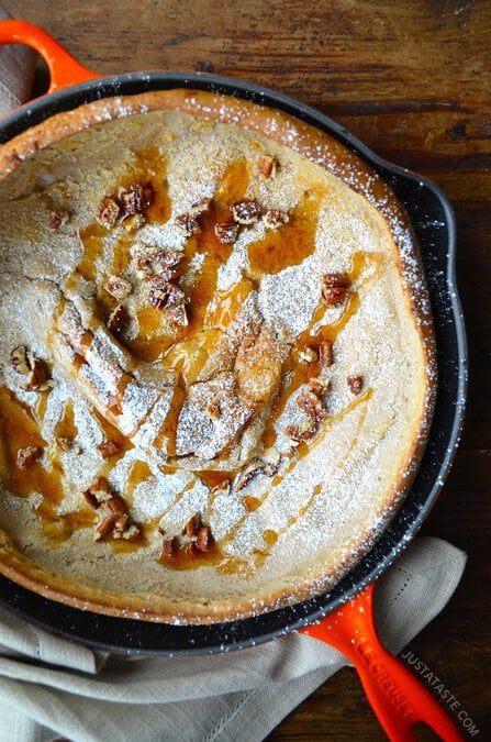 Pumpkin Spice Dutch Baby Pancake