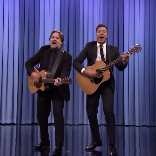 Russell Crowe and Jimmy Fallon Sing Earth Day Song