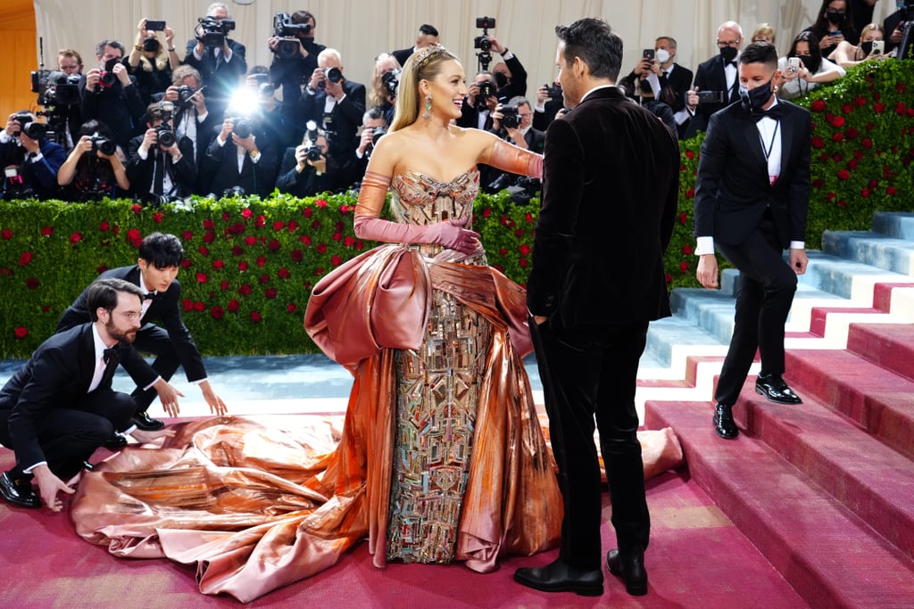 Blake Lively Wearing Atelier Versace at the Met Gala 2022