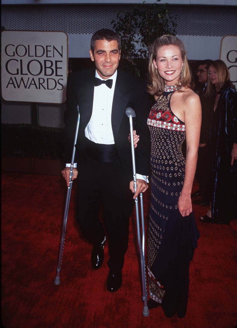 George Clooney and Celine Balitran